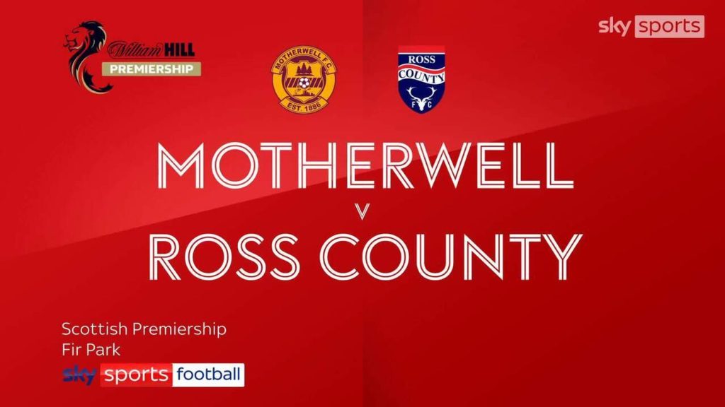 Motherwell 0-3 Ross County