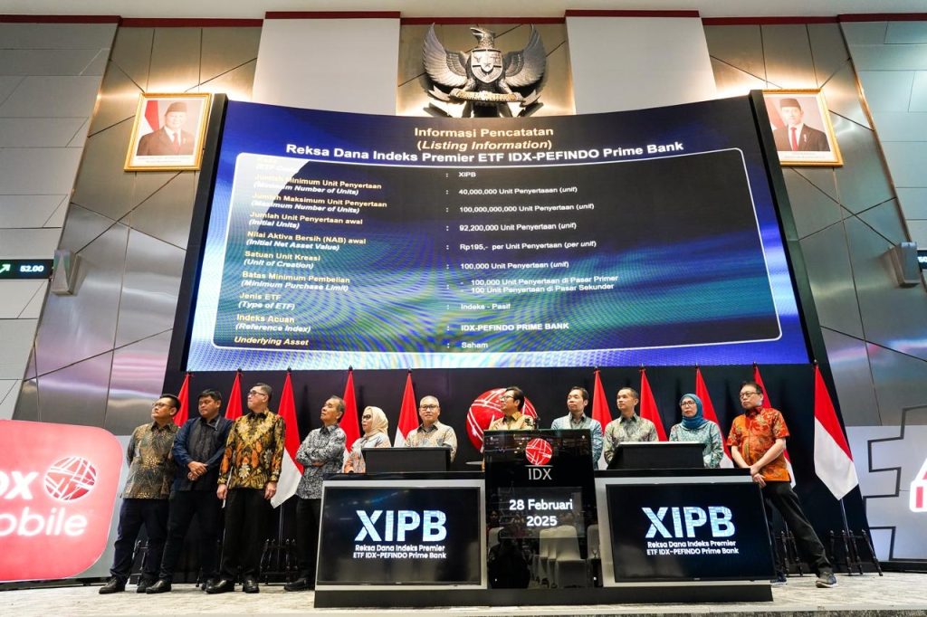 Mutual Dana ETF IDX-Pefindo Prime secara resmi berbaring di bursa saham