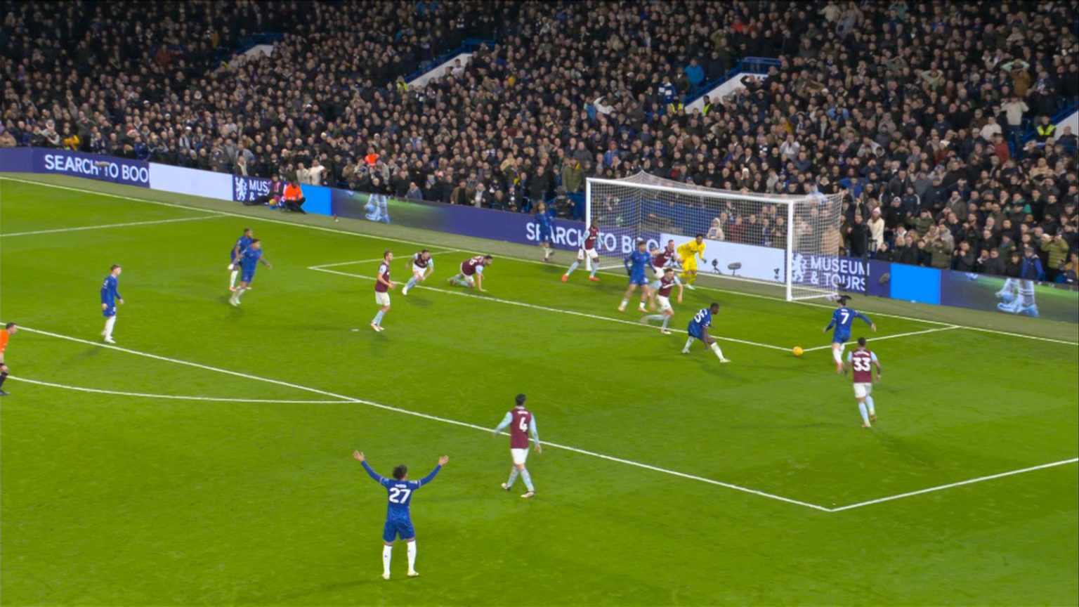 Net menemukan equalizer penting untuk chelsea setelah pemeriksaan panjang var