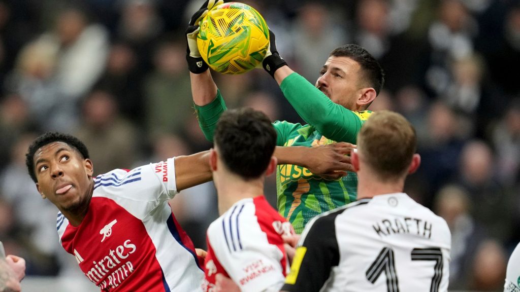 Newcastle Troll Arsenal over Match Ball setelah komentar kaki pertama Mikel Arteta di semifinal Piala Carabao | Berita sepak bola