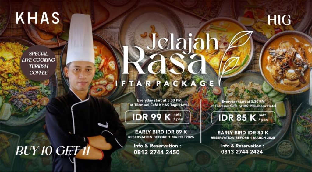 Nikmati Ramadhan Iftar di Hotel Tugu Khas dan Hotel Malioboro Khas