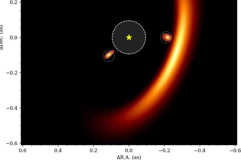 Pengamatan JWST mengungkapkan proses pembentukan planet di sekitar PDS 70 bintang dan bukti kemungkinan planet ketiga