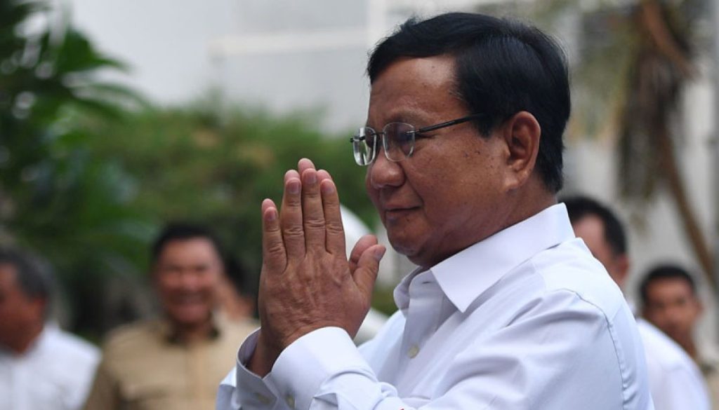 Prabowo Subianto Saya malu untuk maju untuk kandidat lagi jika Anda mengecewakan orang