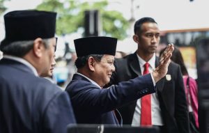 Presiden Prabowo Subianto menghadiri sesi tahunan Mahkamah Agung