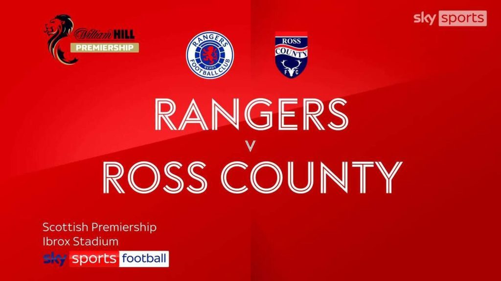 Rangers 4-0 Ross County