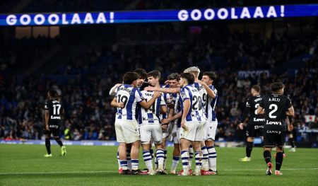 Real Sociedad vs Leganes, Txuri-Urdin memenangkan kemenangan tanah longsor di rumah