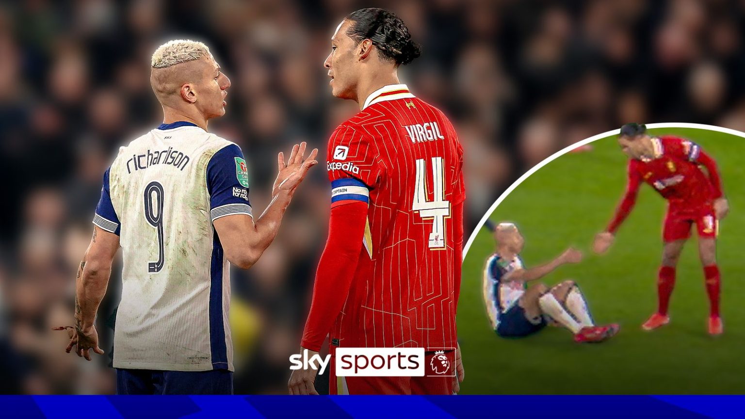 Rindu ini? Van Dijk Trolls Richarlison sebagai Liverpool Thrash Spurs!