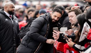 Ruben Amorim bangga dengan 10 pemain Manchester United berhasil mengalahkan Ipswich Town