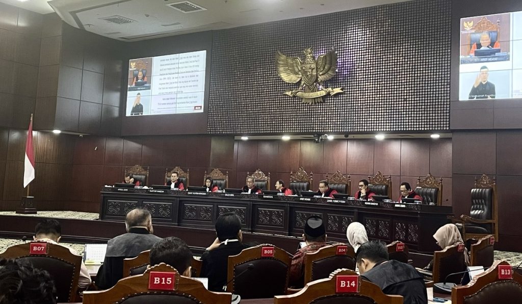 Sesi Gugatan Pemilu selesai, MK memutuskan untuk memberikan suara di 24 daerah