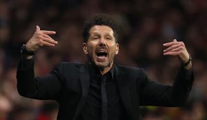 Simeone memuji semangat tempur Atletico saat menghadapi Barcelona