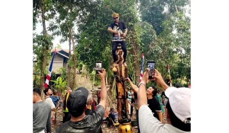 Sosok Dayak memanggil North Barito Pilkada berjalan dengan lancar