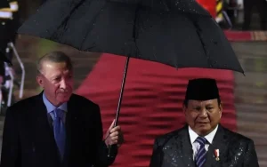 Surya Paloh Dampingi Prabowo Makan Siang Dengan Recep Tayyip Erdogan