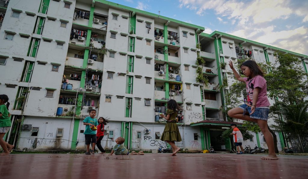 Tidak dikeluarkan oleh penduduk Rusunawa yang didukung dengan menabung untuk memiliki rumah mereka sendiri