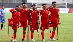 Tim Nasional Amputasi Indonesia maju ke final Kejuaraan Asia