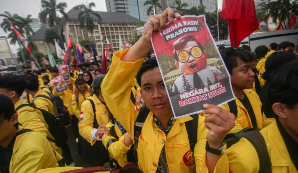 Tindakan gelap Indonesia, rasa putus asa dari orang -orang yang melihat kondisi bangsa