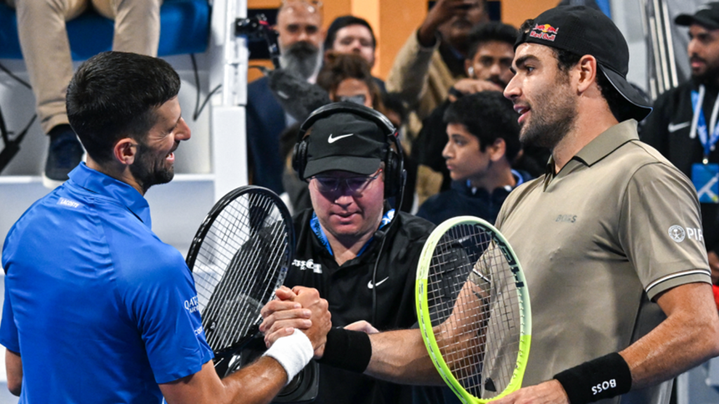 Tur ATP: Novak Djokovic dikejutkan oleh Matteo Berrettini di Qatar sebagai Daniil Medvedev, Alex de Minaur Progress | Berita tenis