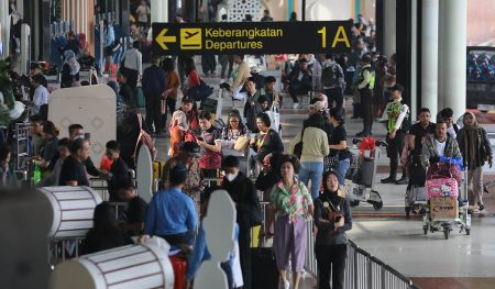 14.594 Petugas Gabungan yang dikerahkan untuk menyediakan layanan selama Lebaran Homecoming di bandara