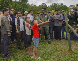 265 burung dilepaskan di Gunung Halimun Salak