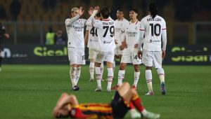 AC Milan menang atas Lecce, memecah tren yang buruk