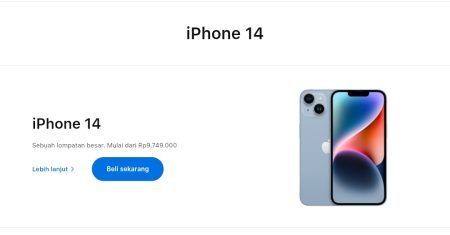 Apple Stop Sales iPhone 14, harga di Indonesia turun secara dramatis