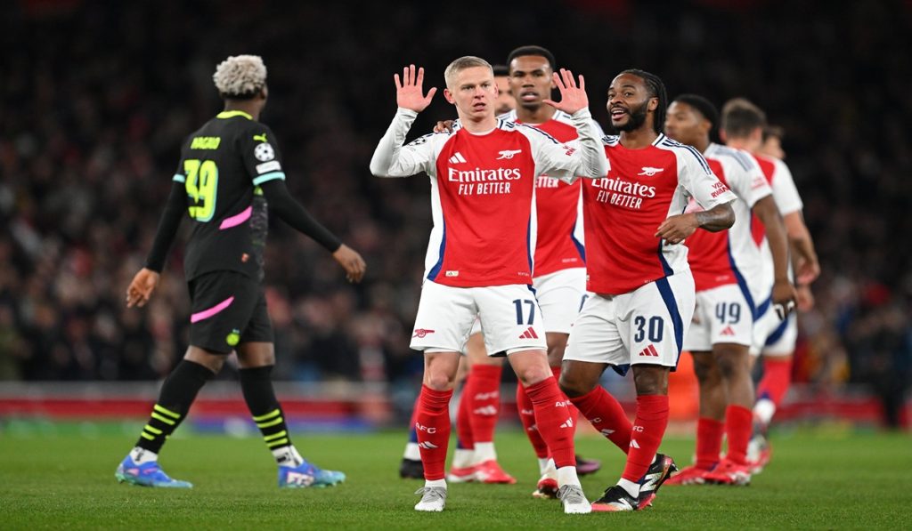 Arsenal vs PSV, agregat 9-3, The Gunners to the Champions League Quarterals