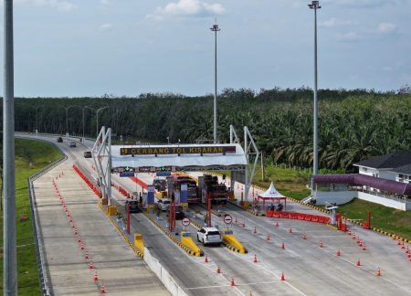 Arus mudik meningkat, 93.234 Trans Sumatra Toll Road Crossing Kendaraan