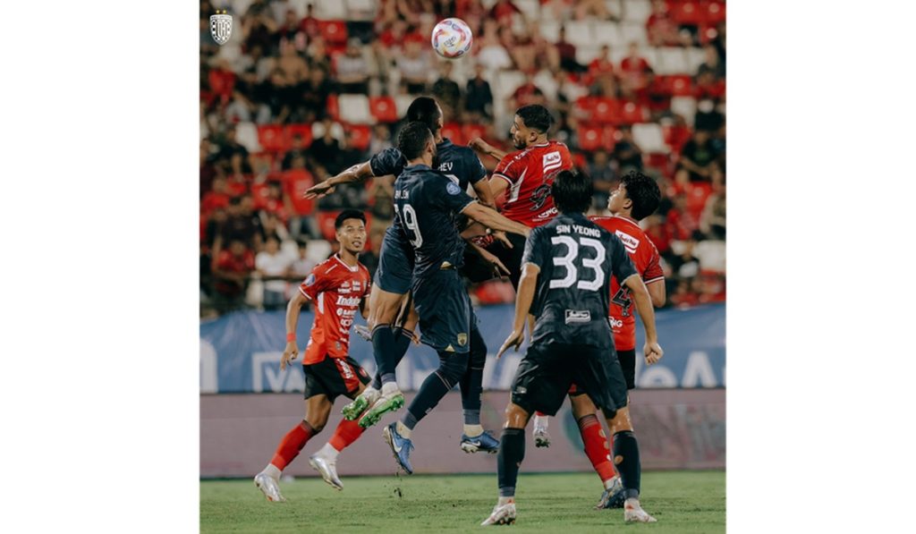 Bali United vs Persita Tangerang, gol Sandro Embalo sendiri membangun kemenangan pedang Cisadane