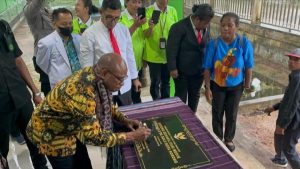 Bangunan Rehabilitasi Medis dan Laboratorium Keterampilan di Rumah Sakit Kota Sele Solu Sorong City diresmikan, mengoptimalkan layanan masyarakat