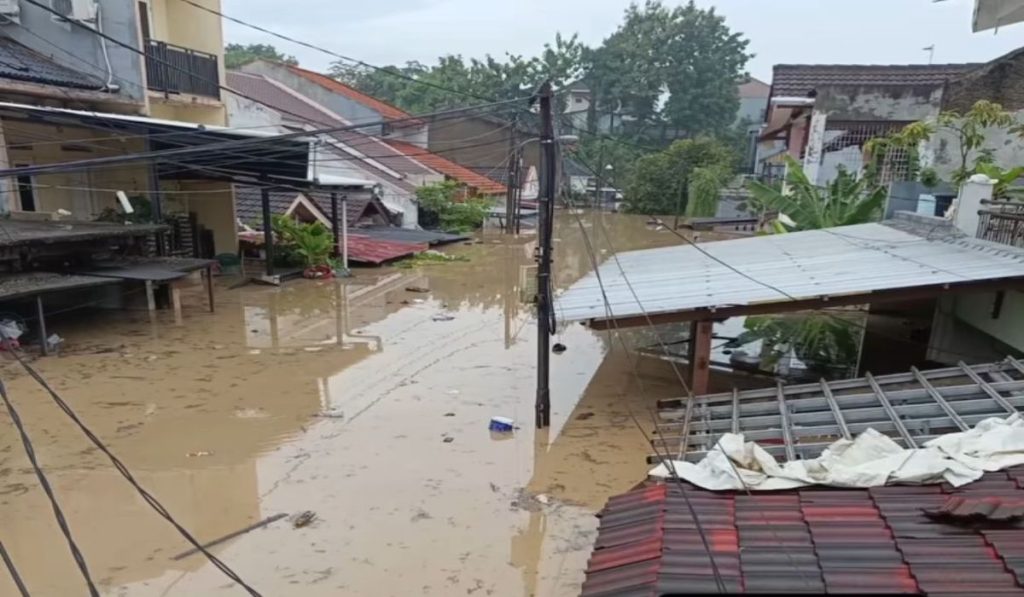 Banjir bekasi memperpanjang 20 poin dalam 7 sub -distrik terendam