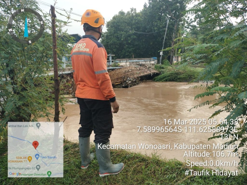 Banjir dan tanah longsor di Madiun, seorang penduduk masih dalam pencarian