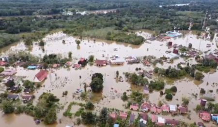 Banjir di Kapuas Hulu, Kalimantan Barat, 49 desa di 10 sub -distrik terendam