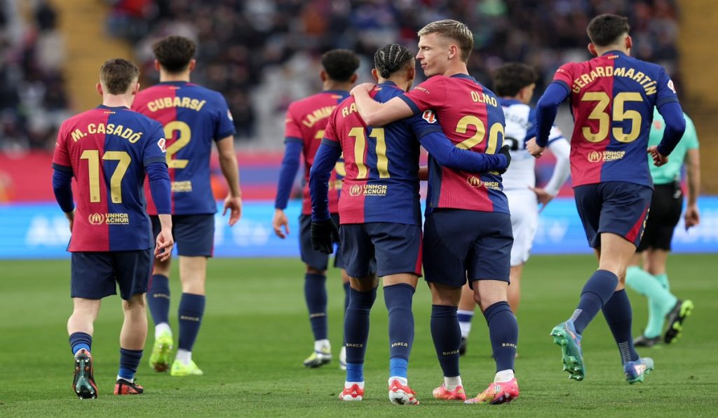 Barcelona vs Real Sociedad, kemenangan tanah longsor, Blaugrana kembali ke puncak klasemen La Liga