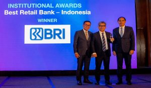 Berhasil mempertahankan kinerja mendasar dan fokus pada MSM, BRI memenangkan 5 penghargaan di Banker Ritel International Asia Trailblazer Awards