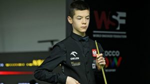 Berlangsung berusia empat belas tahun untuk bermain di World Snooker Tour