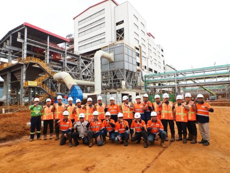 Beroperasi tahun ini, smelter grup ceria sepenuhnya didukung oleh Kodam XIV Hasanuddin