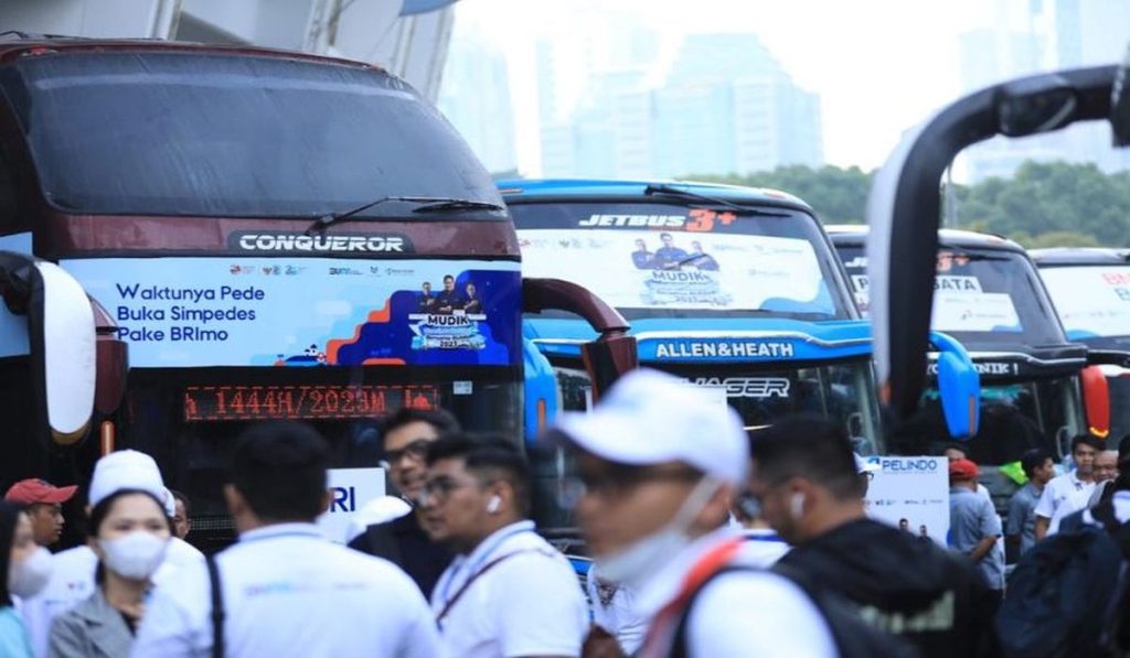 Bri mendukung Lebaran Mudik 2025, 8.482 pelancong difasilitasi oleh 170 bus