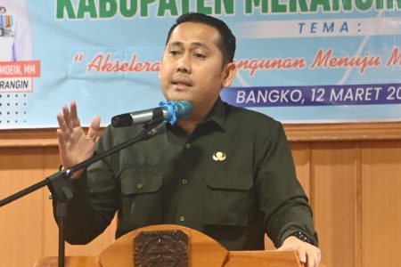 Bupati Merangin sedang meradang, 40 kepala distriknya tidak menghadiri Musrenbang