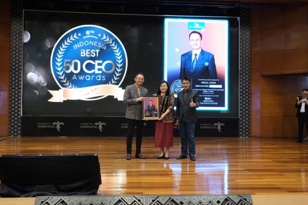 Direktur Jasaraharja Putera Sabet Award Indonesia Best 50 CEO Awards 2025