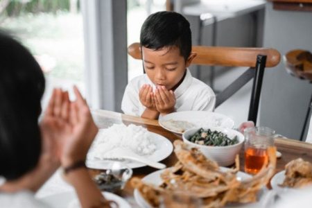 Doa makan Ramadhan Arab puasa Sahur, Latin dan makna