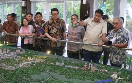 Dorong Pengembang Menyediakan Rumah Terjangkau, Menteri PKP Maruarar Siarait mengunjungi Proyek Kota Citra Maja