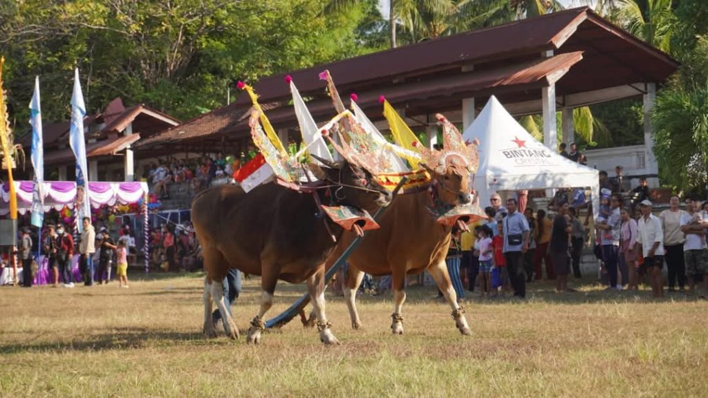 Dua Festival Buleleng Memasuki Acara Karisma Nusantara 2025