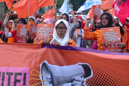 International Womens Day 2025, Partai Buruh Wanita untuk 10 tuntutan