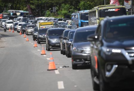 Jalan Tol Japapek II Selatan akan digunakan untuk menggambarkan kepadatan aliran kepulangan tahun ini