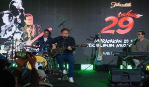 Jikustik merayakan 29 tahun perjalanan karir mereka