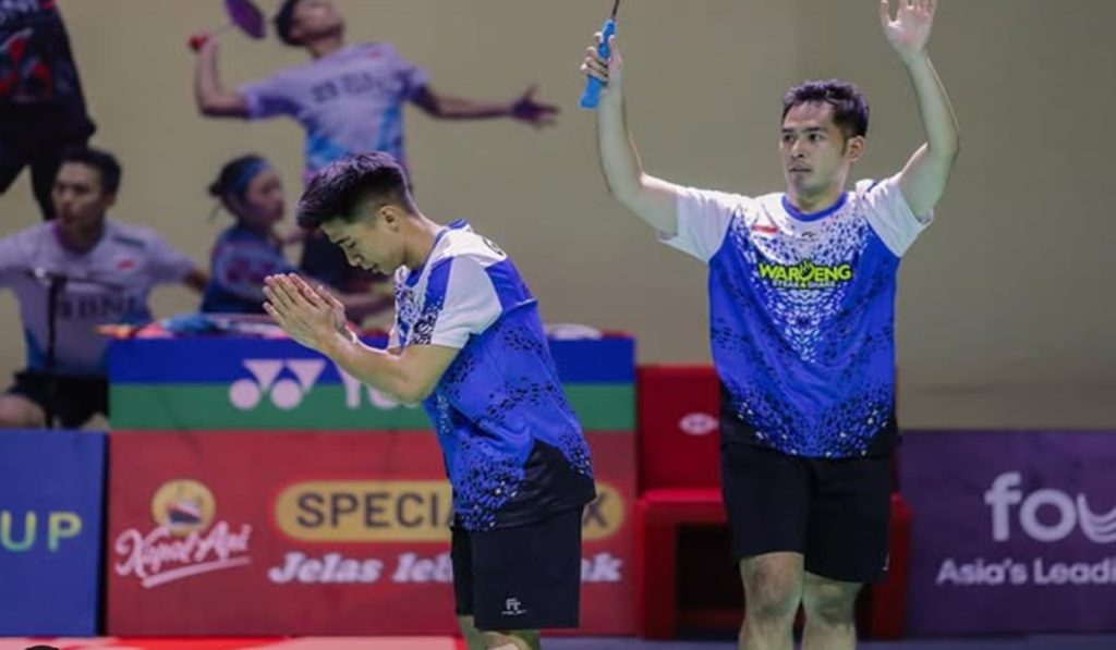 Koperasi Hendra Setiawan, Sabarreza dengan antusias melakukan debutnya di All England