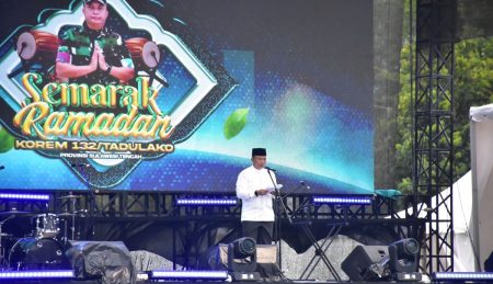 Korem 132Tadulako memegang Semarak Ramadhan untuk merajut ukhuwah Islamiyah