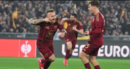 Liga Eropa sebagai Roma menang 2-1 melawan atletis bilbao