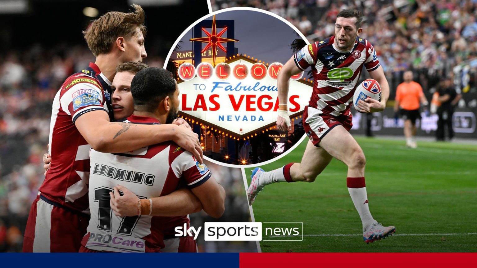 Liga Super untuk kembali ke Las Vegas pada tahun 2026, kepala liga rugby mengkonfirmasi setelah Wigan vs Warrington Success | Berita Liga Rugby