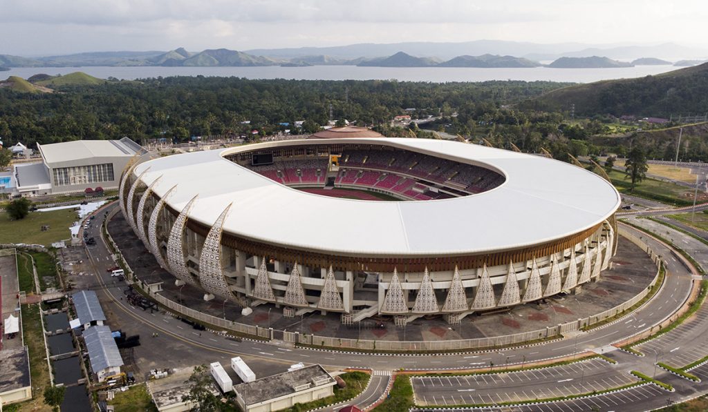 Lukas Stadion Enembe menjadi markas besar PSBS Biak sampai akhir musim