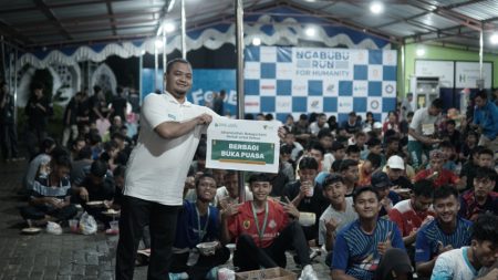 Masjid Al Falah Sragen menyumbang untuk Palestina melalui Fun Run di Ramadhan